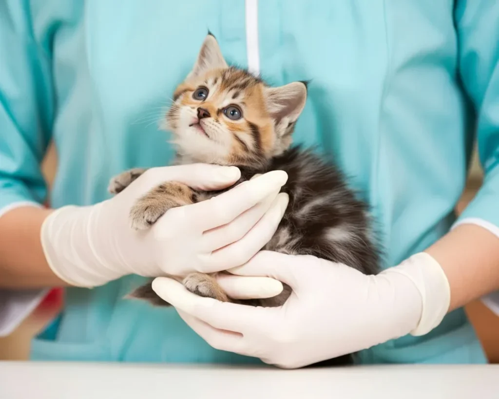 Kittens ready to be fixed for effective spaying or neutering