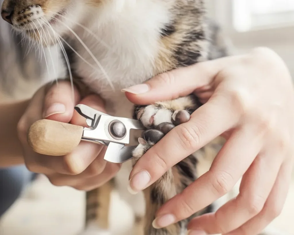 A veterinarian discusses the appropriate age for cat declawing and its effects.